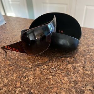 Womens Ralph Lauren RA4041 shield sunglasses